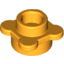 Набор LEGO Plate Round 1 x 1 with Flower Edge [4 Petals], Bright Light Orange