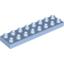 Набор LEGO Plate 2 x 8, Bright Light Blue