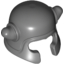 Набор LEGO Minifig Helmet Microfig with Horns, Темный сине-серый