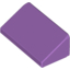 Набор LEGO Slope 30В° 1 x 2 x 2/3, Medium Lavender