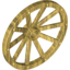 Набор LEGO Wheel Wagon Huge (43mm D.), Pearl Gold
