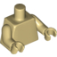 Набор LEGO Torso Plain / Tan Arms / Tan Hands, Tan