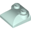 Набор LEGO Brick Curved 2 x 2 x 2/3 Two Studs, Curved Slope End, Light Aqua