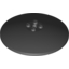 Набор LEGO Dish 8 x 8 Inverted [Radar], Черный