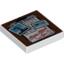 Набор LEGO Tile 2 x 2 with Clipboard and Photos Print, Белый