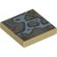 Набор LEGO Tile 2 x 2 with Map Cave, Tree, House, Waterfall Print, Tan