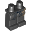 Набор LEGO Legs and Hips with Belt and Gold Asian Characters Print, Черный