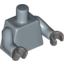 Набор LEGO Torso Plain / Sand Blue Arms / Dark Bluish Gray Hands, Sand Blue