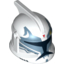 Набор LEGO Minifig Helmet SW Clone Trooper with Holes, Wolfpack Clone Trooper Print, Белый