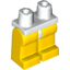 Набор LEGO Legs and White Hips, Желтый