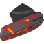 Набор LEGO Hero Factory Armor with Ball Joint Socket - Size 6 with Yellow and Red Flames Print (Fire Lord), Черный