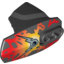 Набор LEGO Hero Factory Armor with Ball Joint Socket - Size 5 with Fire and Silver Double Lightning Bolt Print (Nitroblast), Черный