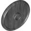 Набор LEGO Minifig Shield - Round with Stud and Raised Rim, Pearl Dark Gray