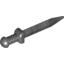 Набор LEGO Minifig Sword [Roman Gladius], Pearl Dark Gray