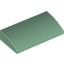 Набор LEGO Slope Curved 2 x 4 x 2/3 [Bottom Tubes], Sand Green