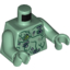 Набор LEGO Torso PotC Bare Chest with Marine Growth Print / Sand Green Arms / Sand Green Hands, Sand Green