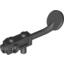 Набор LEGO Minifig Metal Detector, no Stud on Search Head, Черный