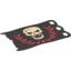 Набор LEGO Plastic Flag 8 x 5 with White Skull with Fangs and Red Flames Print [4195], Trans-Clear