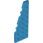 Набор LEGO Wedge Plate 8 x 3 Left, Dark Azure
