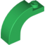 Набор LEGO Brick Arch 1 x 3 x 2 Curved Top, Зеленый