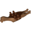 Набор LEGO Dino Body Pteranodon, 4 Studs, 6 Clips with Reddish Brown Top, Medium Dark Flesh