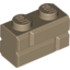 Набор LEGO Brick Special 1 x 2 with Masonry Brick Profile, Dark Tan