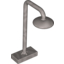 Набор LEGO Duplo Furniture Shower Head on Stand, Flat Silver