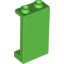 Набор LEGO Panel 1 x 2 x 3 [Side Supports / Hollow Studs], Ярко-зеленый