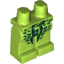 Набор LEGO Legs and Hips with Dark Green Scales Print (Lizaru), Лайм