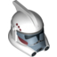 Набор LEGO Minifig Helmet ARC Clone Trooper with Dark Red and Dark Bluish Gray Print, Белый