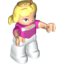Набор LEGO Duplo Figure Disney Princess, Sleeping Beauty (Lego Ville), Темно-розовый