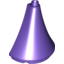 Набор LEGO Duplo Building Roof Spire Half 4.5 x 2 x 4, Темно-фиолетовый