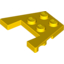 Набор LEGO Wedge Plate 3 x 4 with Stud Notches [Modified Underside], Желтый