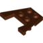 Набор LEGO Wedge Plate 3 x 4 with Stud Notches [Modified Underside], Красно-коричневый