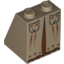 Набор LEGO Slope 65 2 x 2 x 2 with Bottom Tube with HP Professor Sprout Skirt with Pockets Print, Dark Tan