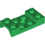 Набор LEGO Vehicle, Mudguard 2 x 4 with Arch Studded with Hole, Зеленый