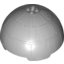 Набор LEGO Cylinder Hemisphere 11 x 11, Studs on Top - Death Star Half (9676), Светлый сине-серый