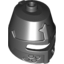 Набор LEGO Minifig Helmet Castle Closed with Eye Slit, Черный