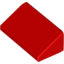 Набор LEGO Slope 30В° 1 x 2 x 2/3, Красный