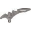 Набор LEGO Minifig Crescent Blade - Serrated with Bar, Flat Silver