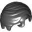 Набор LEGO Minifig Hair Swept Right with Front Curl, Черный