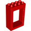 Набор LEGO Door Frame 2 x 4 x 5, Красный