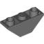 Набор LEGO Slope Inverted 45В° 3 x 1 Double with 2 Completely Open Studs, Темный сине-серый