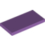 Набор LEGO Tile 2 x 4 with Groove, Medium Lavender