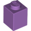 Набор LEGO Brick 1 x 1, Medium Lavender