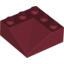 Набор LEGO Slope 33В° 3 x 3 Double Concave, Темно-красный