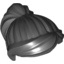 Набор LEGO Minifig Hair Female Ponytail and Swept Sideways Fringe, Черный