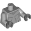 Набор LEGO Torso Alien with Muscles Outline Print / Light Bluish Gray Arms / Dark Bluish Gray Hands, Светлый сине-серый