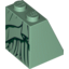Набор LEGO Slope 65В° 2 x 2 x 2 with Bottom Tube with Black and Dark Green Robe Print, Sand Green