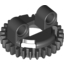 Набор LEGO Technic Turntable Small Base, Черный
